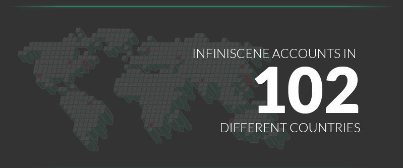 Infiniscene streamer accounts