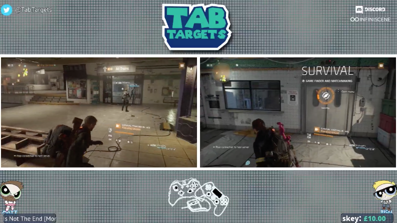 Watch the TabTargets stream