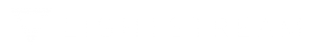 Lightstream White Logo