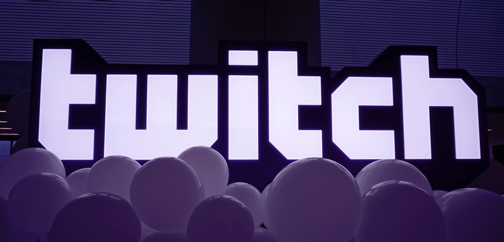 Twitch signage at Twitchcon 2018