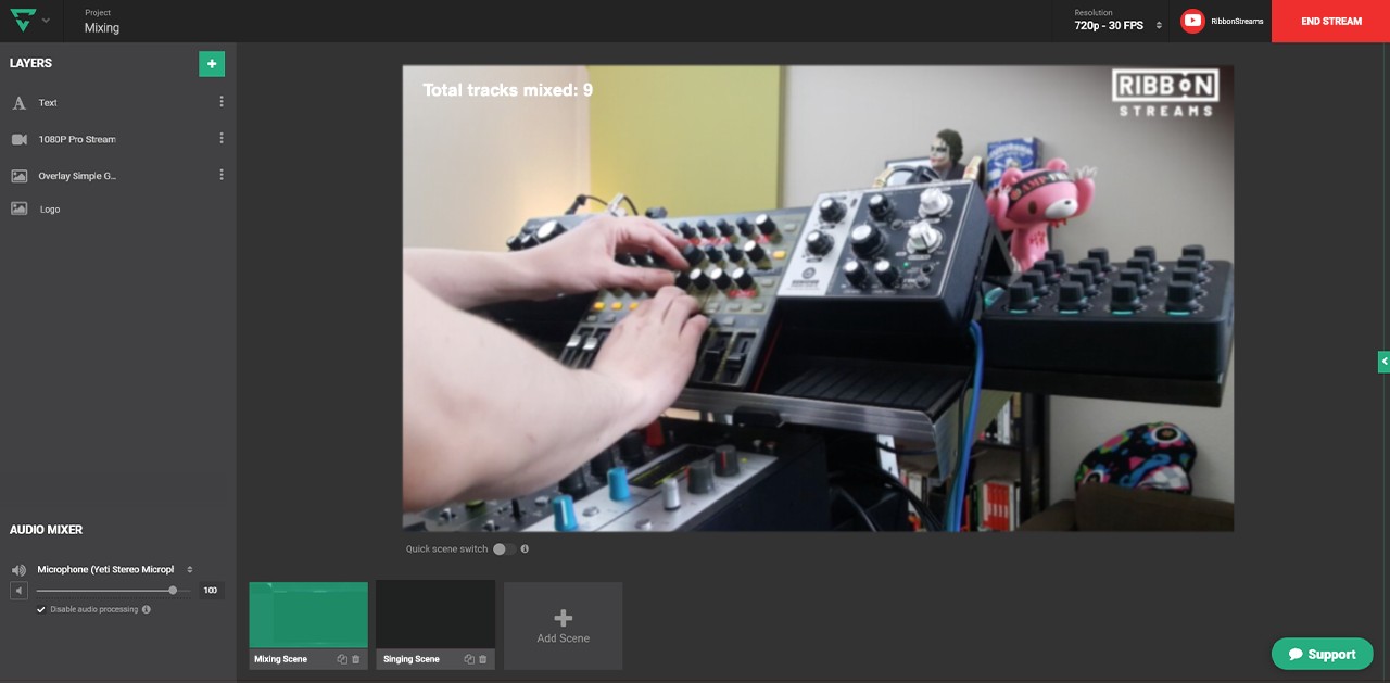 Livestream your Music with Lightstream Studio