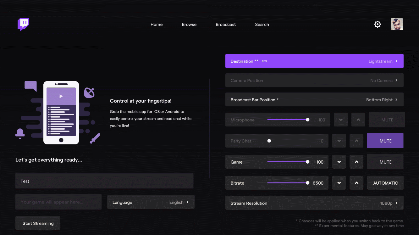converteerbaar Verslagen archief Xbox and Playstation voice chat options when streaming to Twitch