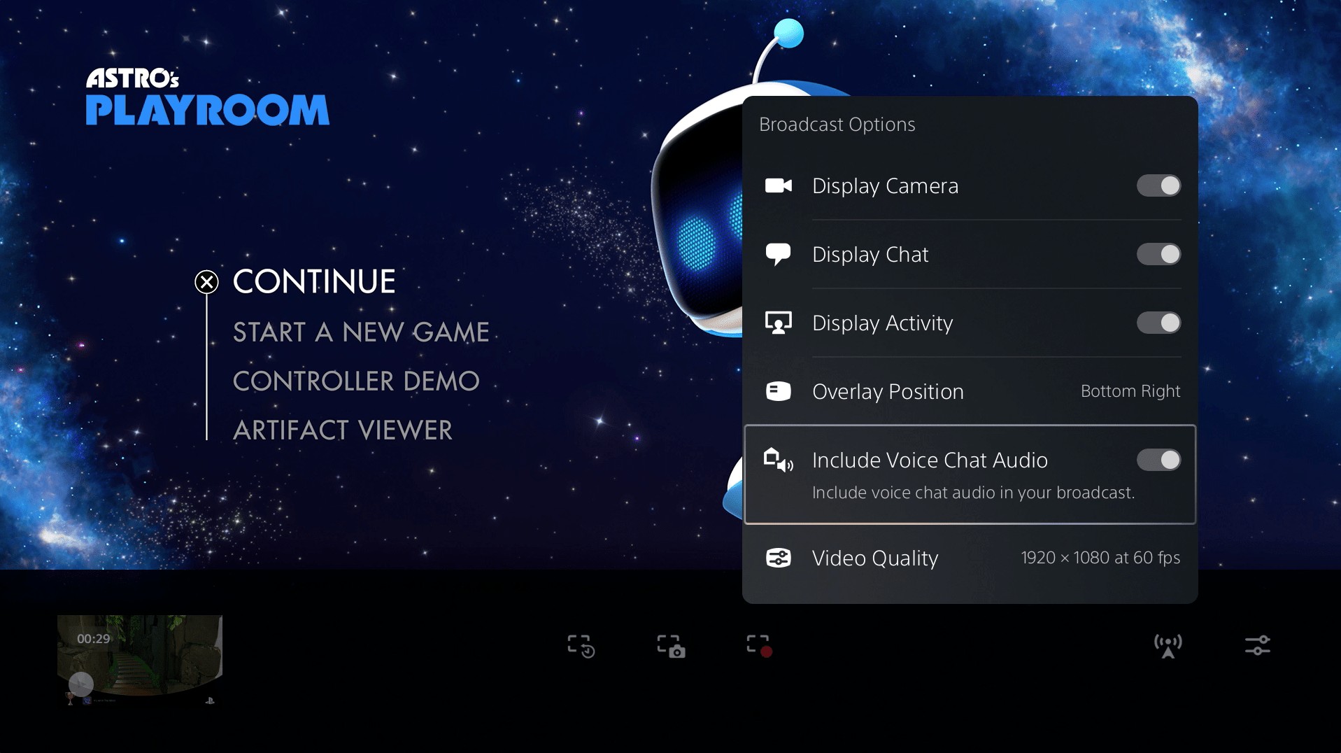 Xbox and Playstation voice chat options when streaming to Twitch