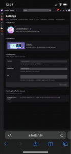 Adding and Editing Twitch Info Panels from your Mobile Device 2